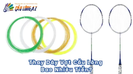 Thay Dây Vợt Cầu Lông Bao Nhiêu Tiền?